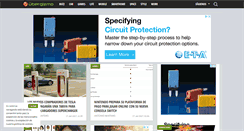 Desktop Screenshot of es.ubergizmo.com
