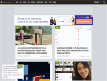 Tablet Screenshot of es.ubergizmo.com